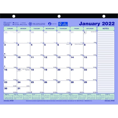 Brownline Deskpad, Monthly REDC181721